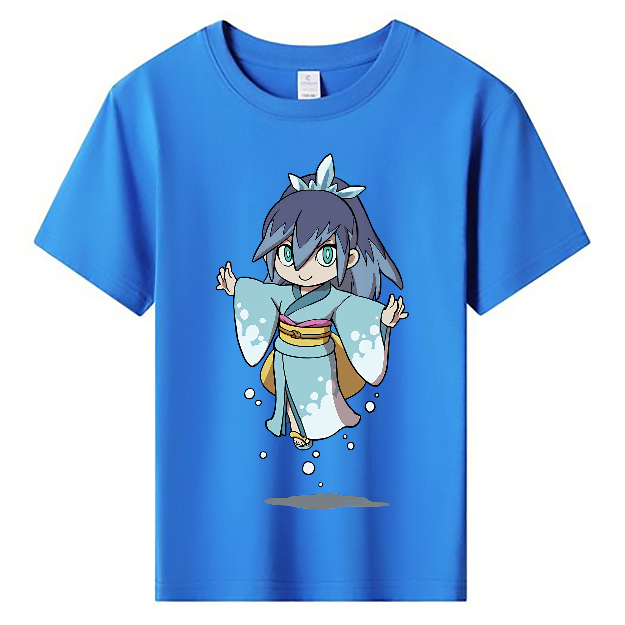 （画像用） 妖怪ウォッチ Yo-kai Watch 綿100％キッズTシャツ（フロントプリント）